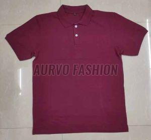 Polyester Mens Polo T Shirt