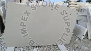 Milky White Sandstone Slabs