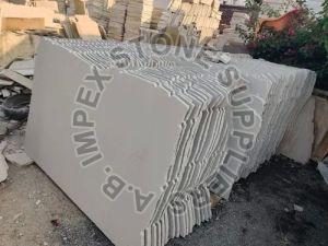 Milky White Sandstone Slabs