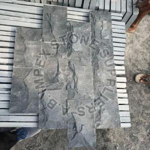 PU Black Limestone Wall Panels