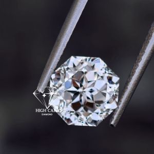 Octagonal Shape Certified Lab Grown Ethical Diamond