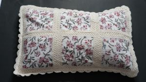 20x30 Inch Full Lace White Pillow Cover