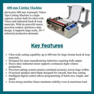600mm Automatic Webbing Tape Cutting Machine