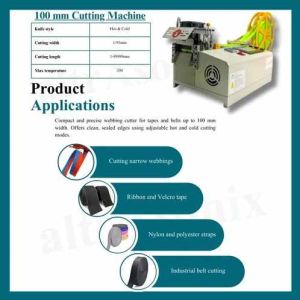 100mm Automatic Webbing Tape Cutting Machine
