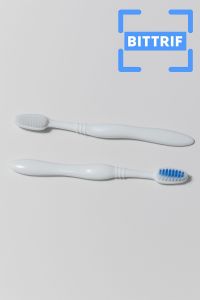White Toothbrush Hotel Amenities