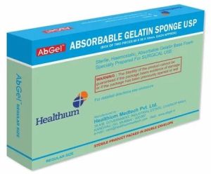 Absorbable Gelatin Hemostatic Surgical Sponge