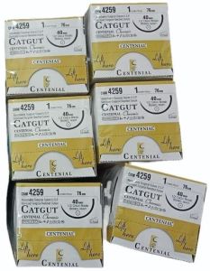 Chromic Catgut USP 1 Absorbable Suture