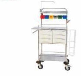 Emergency Crash Cart with SS Drawers