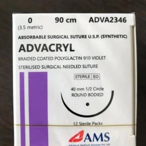 Polyglactin 910 Violet Suture