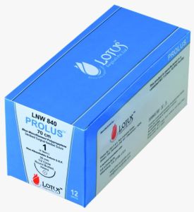 Polypropylene Blue Monofilament Surgical Suture