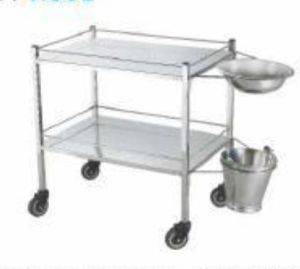 Stainless Steel Dressing Procedure Trolley