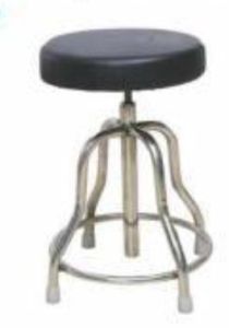 Super Deluxe Adjustable Revolving Medical Stool