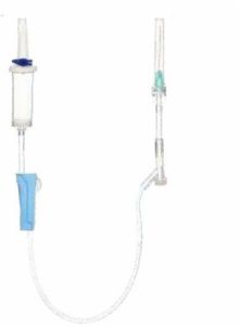 Vented IV Infusion Set with Y-Port
