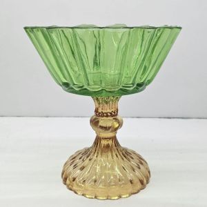 Green Glass Bowl