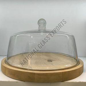 40cm Glass Food Cover