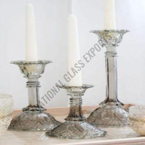Fancy Glass Candle Stand