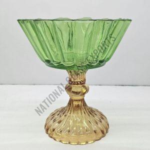 Green Glass Bowl