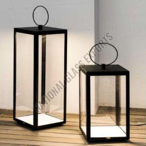 Rectangle Glass Lantern
