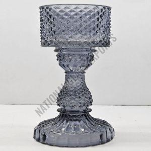 Table Top Glass Candle Stand