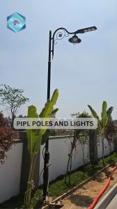 Solar Decorative Street Light Poles
