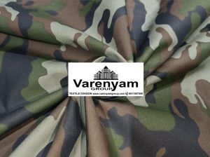 Polyester Camouflage Printed Fabrics