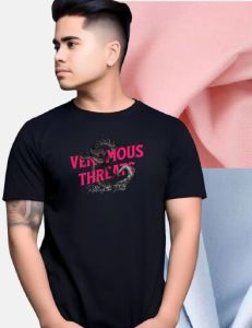 180 GSM Round Neck Regular Fit T-Shirt