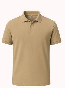 Multicolor Polo Collar T-shirt