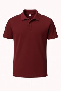 Multicolor Polo Collar T-shirt