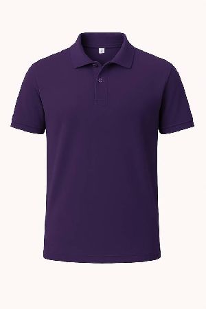 Multicolor Polo Collar T-shirt