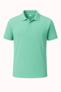 Multicolor Polo Collar T-shirt