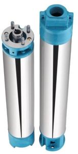 1 HP V4 Single Phase Borewell Submersible Pump Set