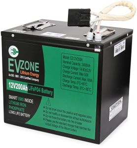 12V 200 Ah Inverter Lithium Battery