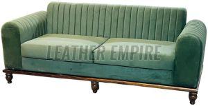 Green Three Seater Sofa
