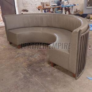 Wooden Curved Sofa