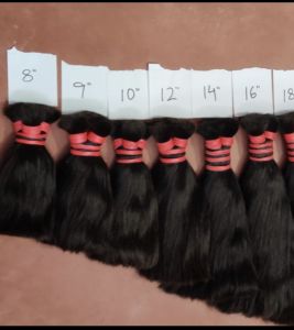 9 Inch Black Human Hair