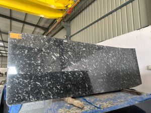 Pearl Black Granite Slab
