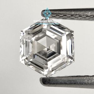 Hexagon Cut Lab Grown Diamond