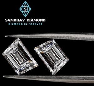 Trapezoid Step Cut Lab Grown Diamond