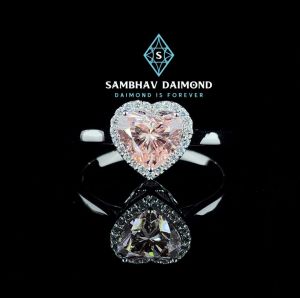Heart Shape Gold Ring