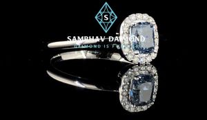 Ladies Fancy Diamond Solitaire Ring