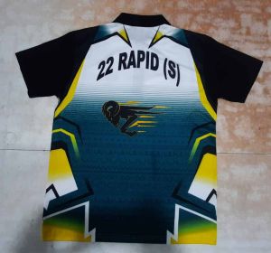 Men Printed Dry Fit Sports T Shirt