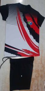 Printed Sleeveless Workout T Shirt