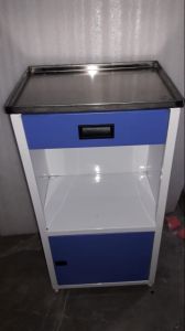Stainless Steel Bedside Cabinet