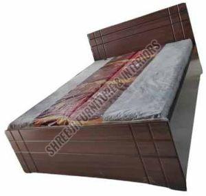 Oak Shadow Double Platform Bed