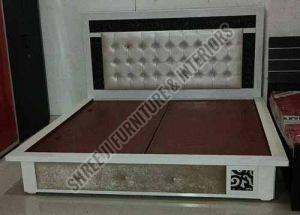 Oak Shadow King Size Platform Bed