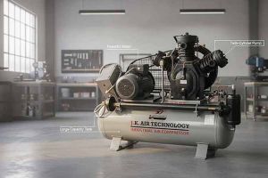 15 HP High Pressure Air Compressor