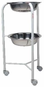 Mildsteel Double Bowl Stand