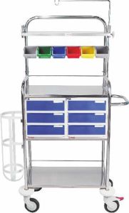Stainless Steel Crash Cart