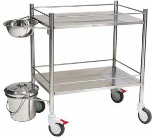 Stainless Steel Dressing Trolley