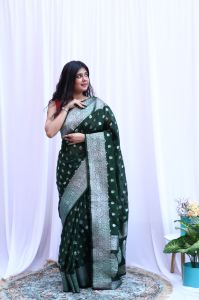 Georgette Banarasi Saree